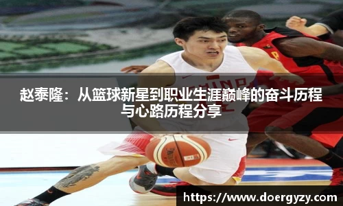 赵泰隆：从篮球新星到职业生涯巅峰的奋斗历程与心路历程分享